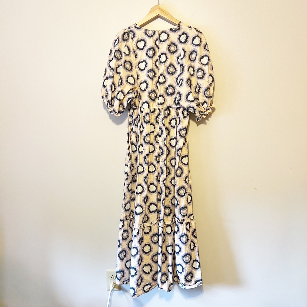 Hunter Bell Palmer Dress London Rain Maxi Size Large - Picture 7 of 9